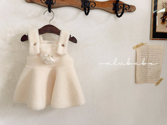 Floral dumble suspender dress