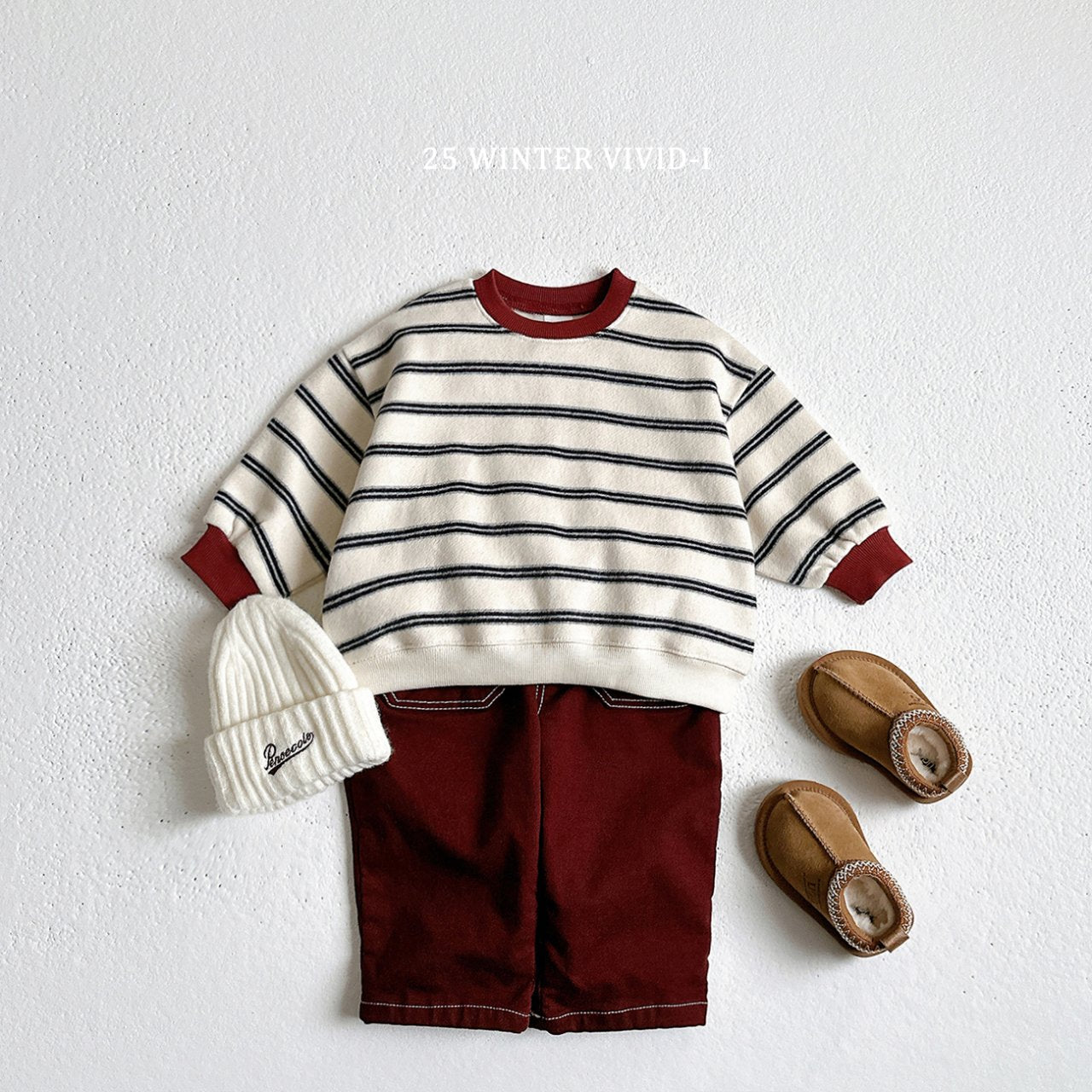 Fleece-lined stitch pants