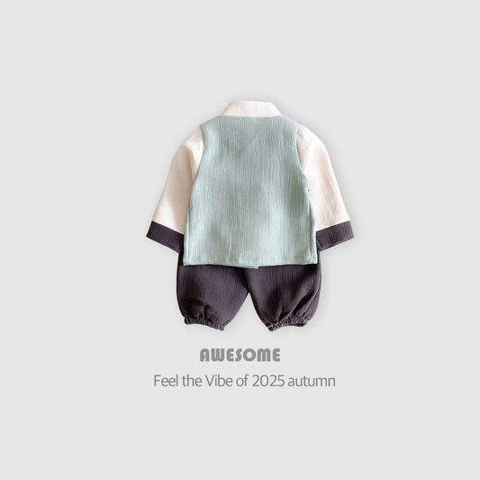 Minty pastel hanbok