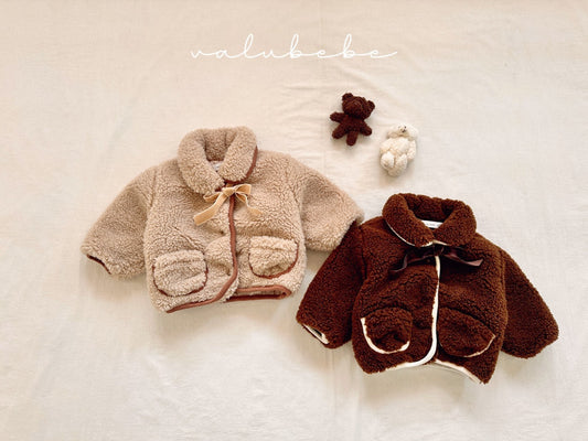 Mary ribbon dumble jacket