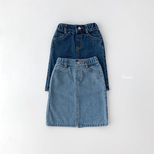 Half open skirt
