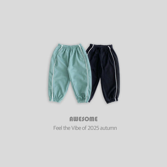Side piping pants