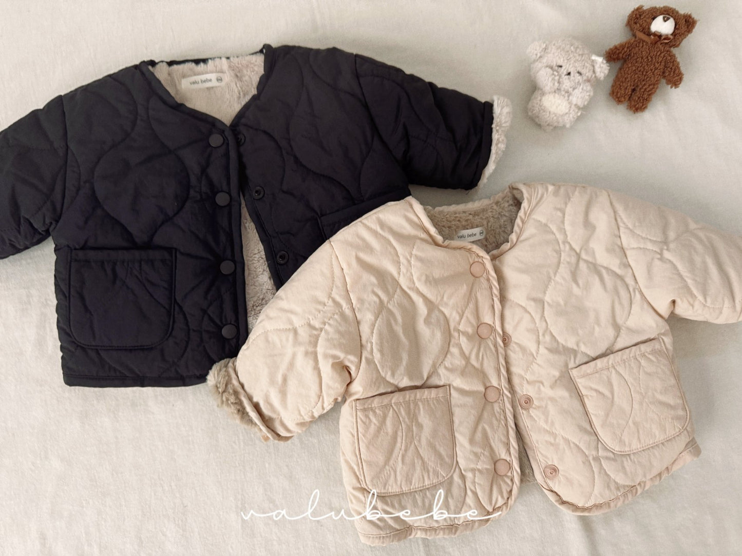 Baby mogel fur jacket