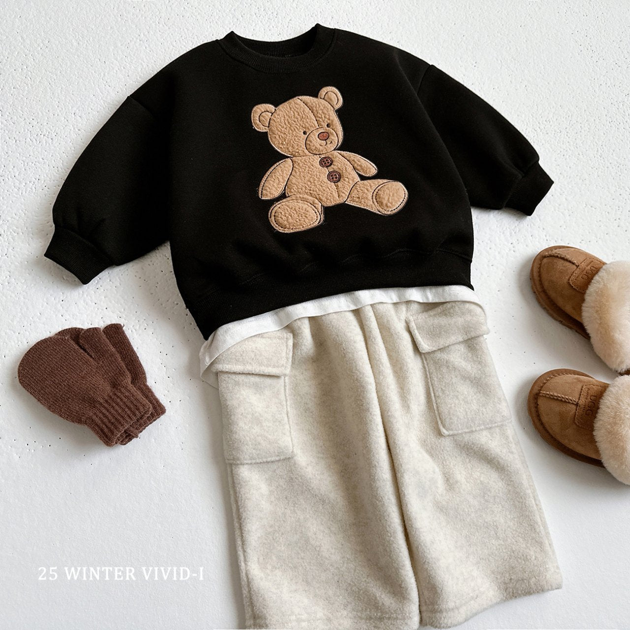 Bear doll sweatshirt