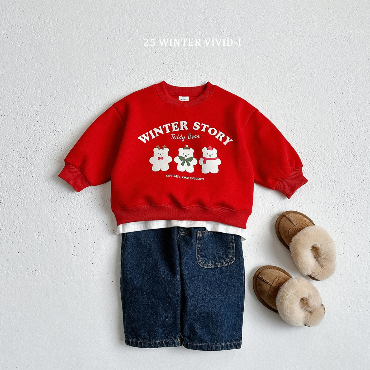 Winter bear sweatshirt