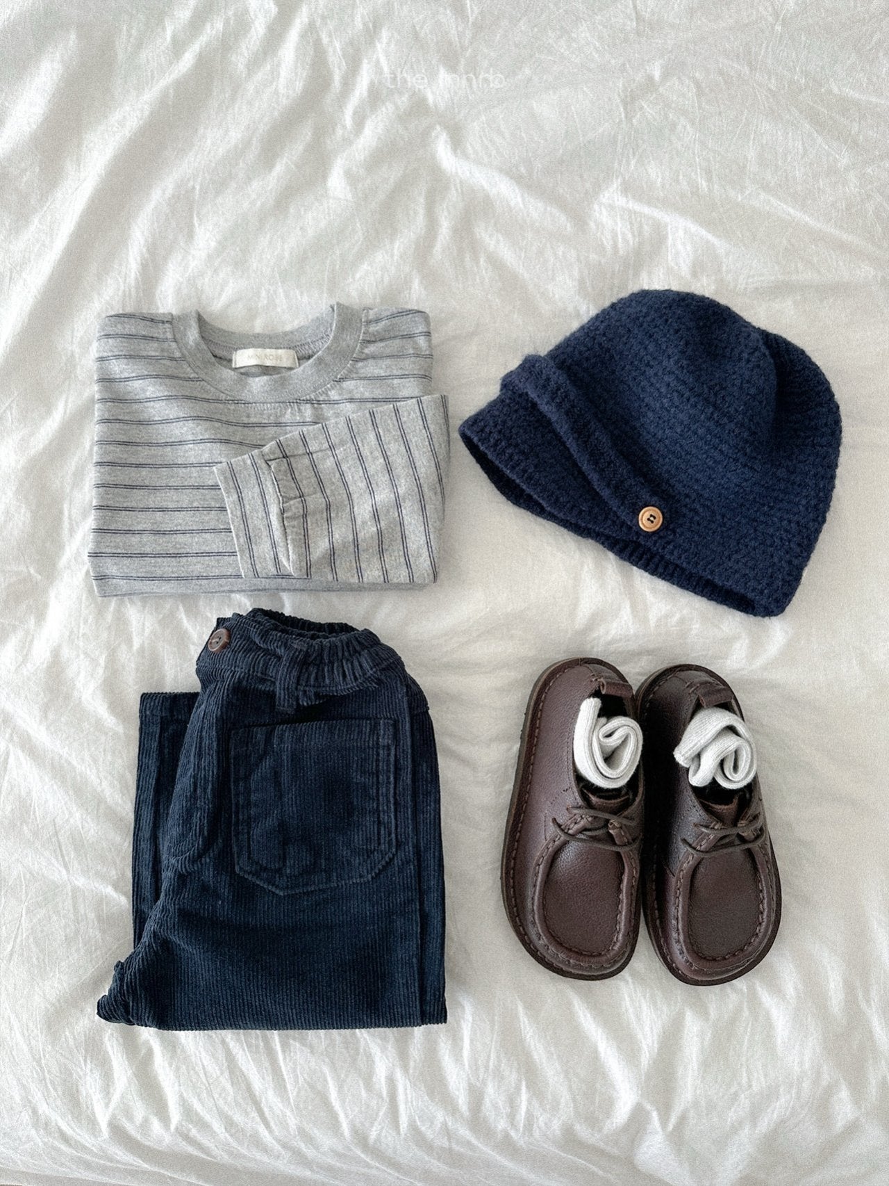 James striped top