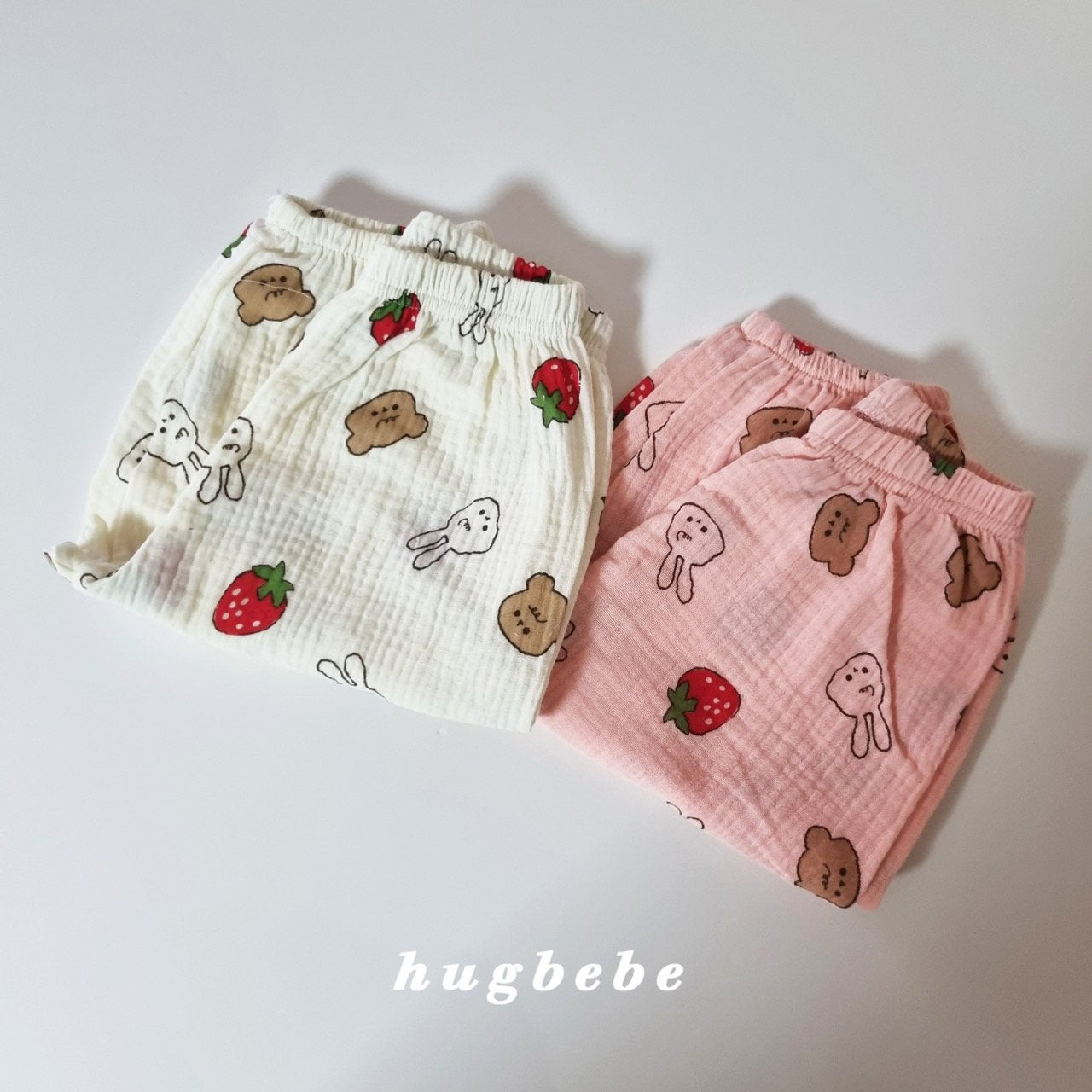 Strawberry bunny pants