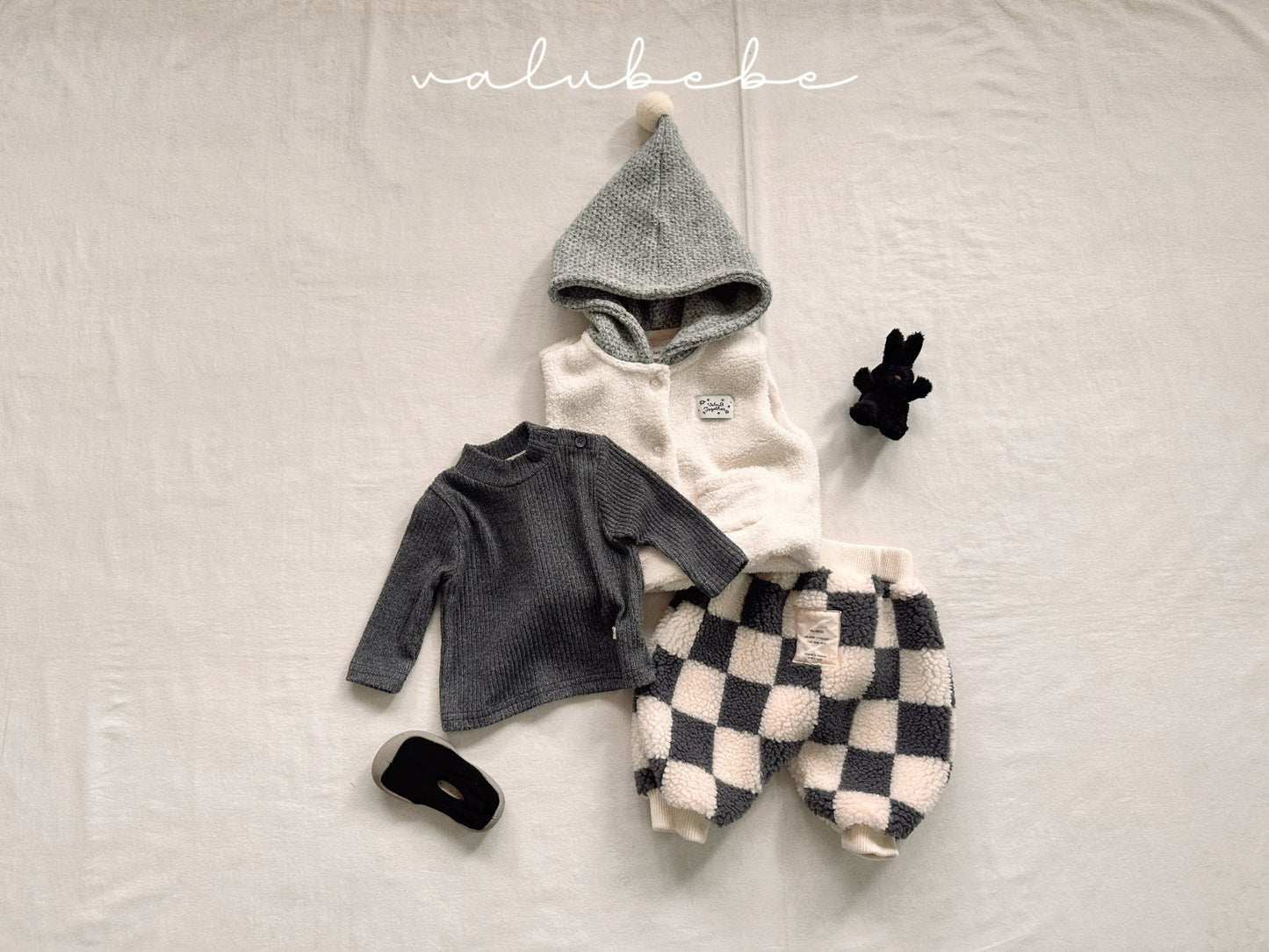 Big check dumble jogger pants