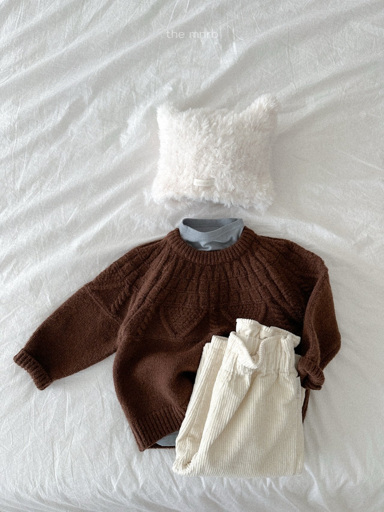 Peach half turtleneck