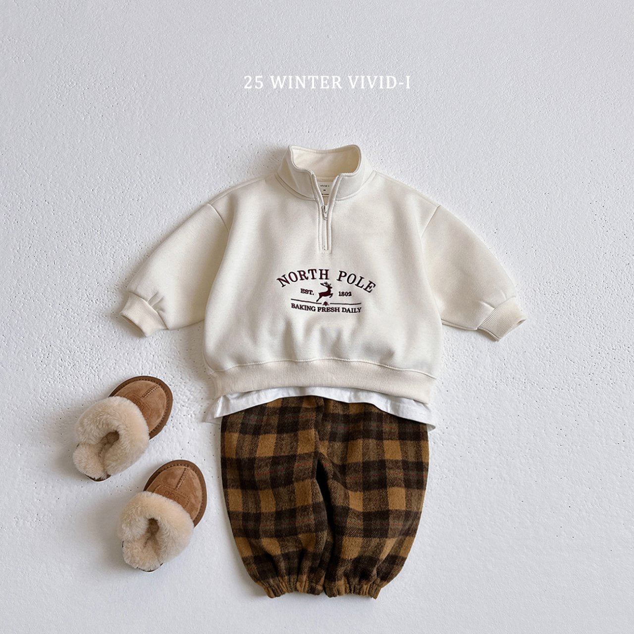 North pole anorak sweatshirt