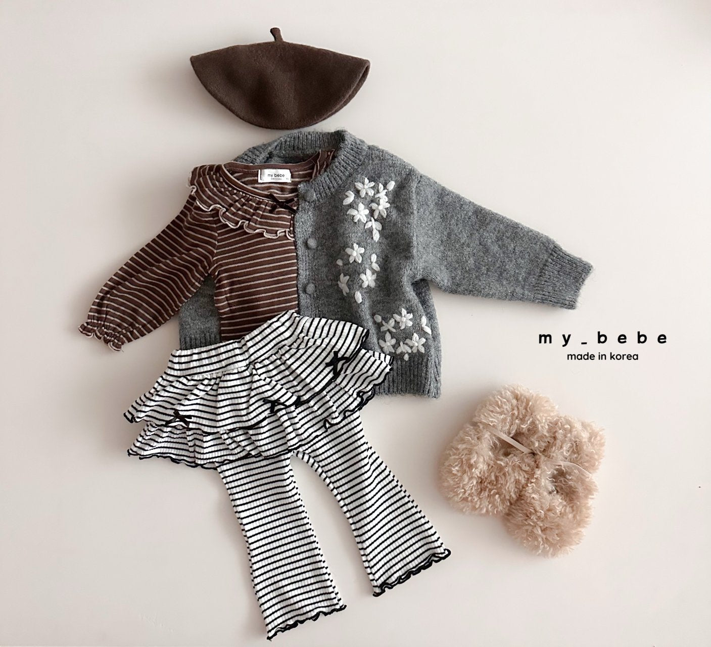 Mary wool frill top