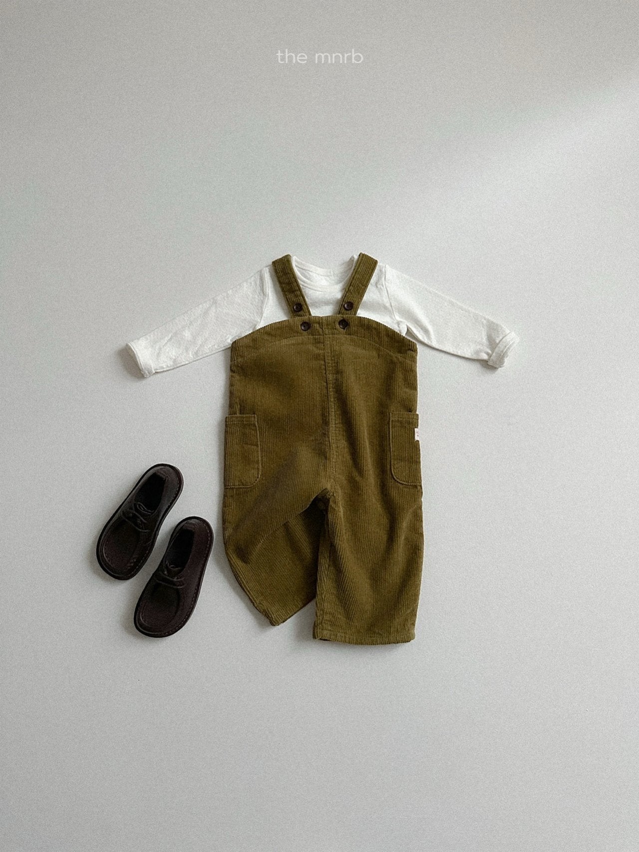Olive overalls