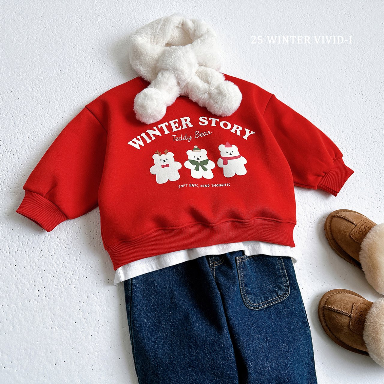 Winter bear sweatshirt