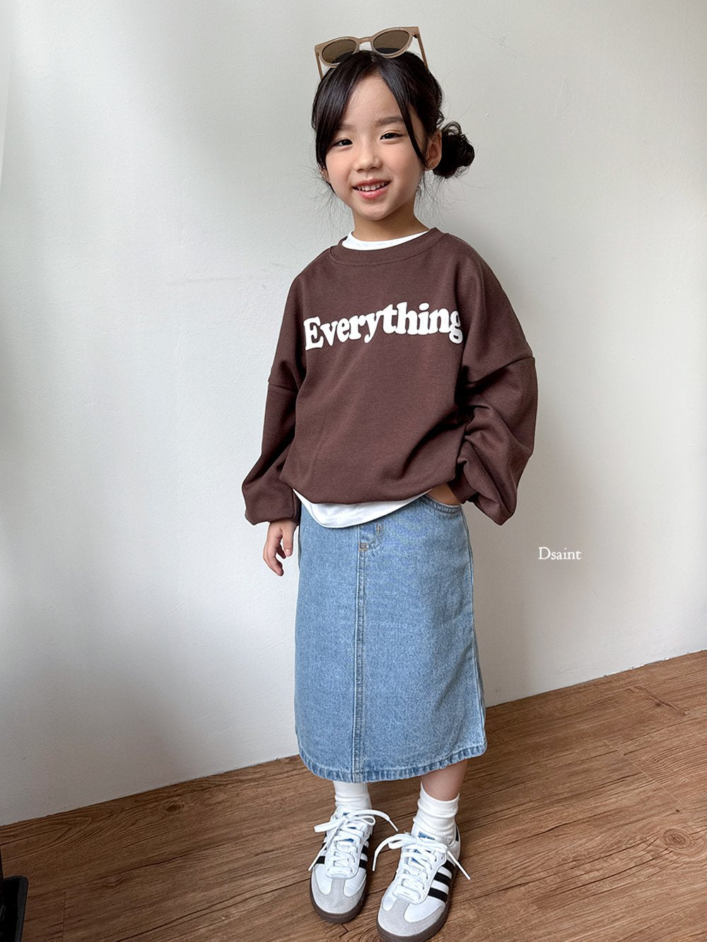 Half open skirt
