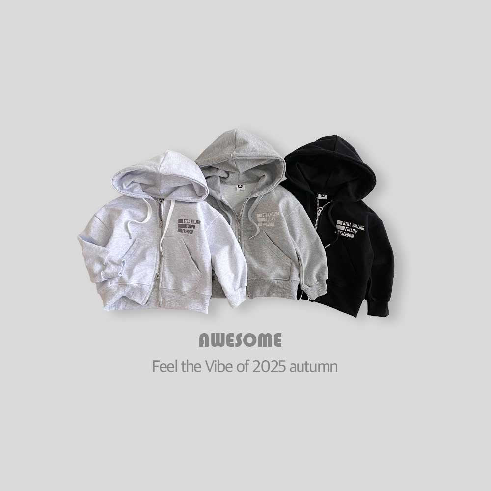 Four season 2-way hooded zip-up