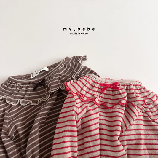 Mary wool frill top
