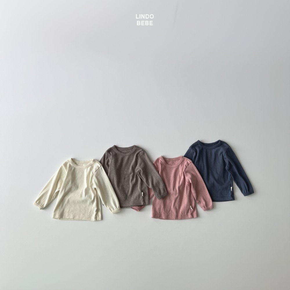 Lindo bebe simple eyelet top
