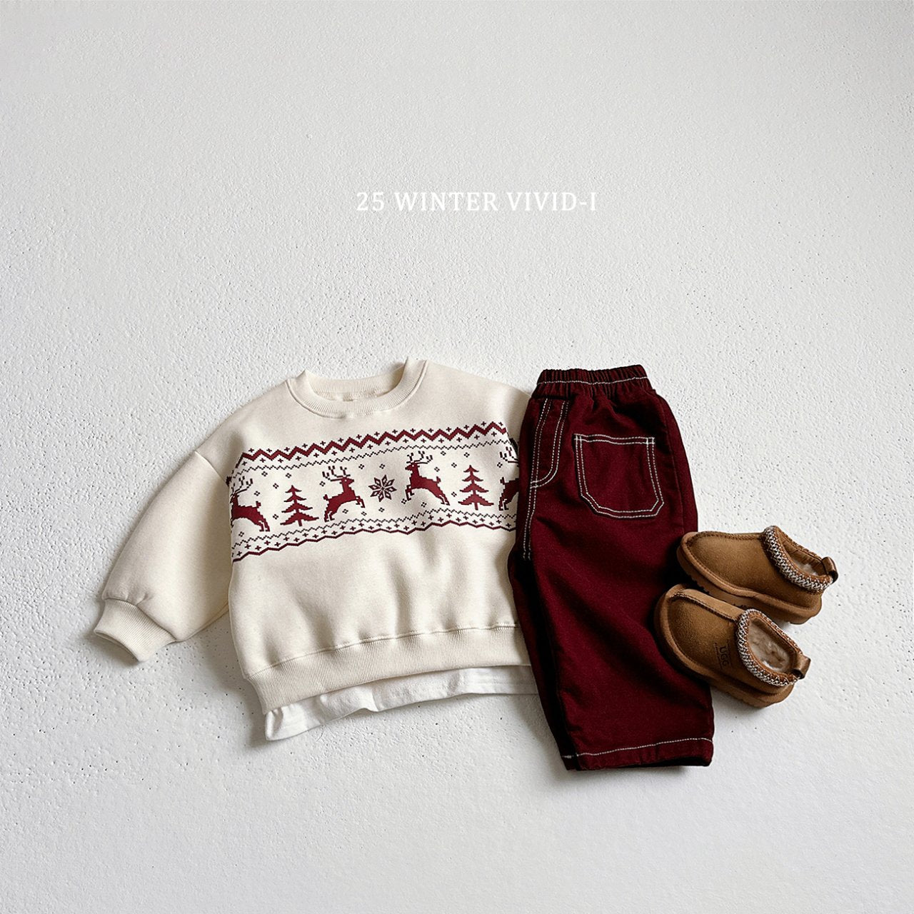 Fleece-lined stitch pants