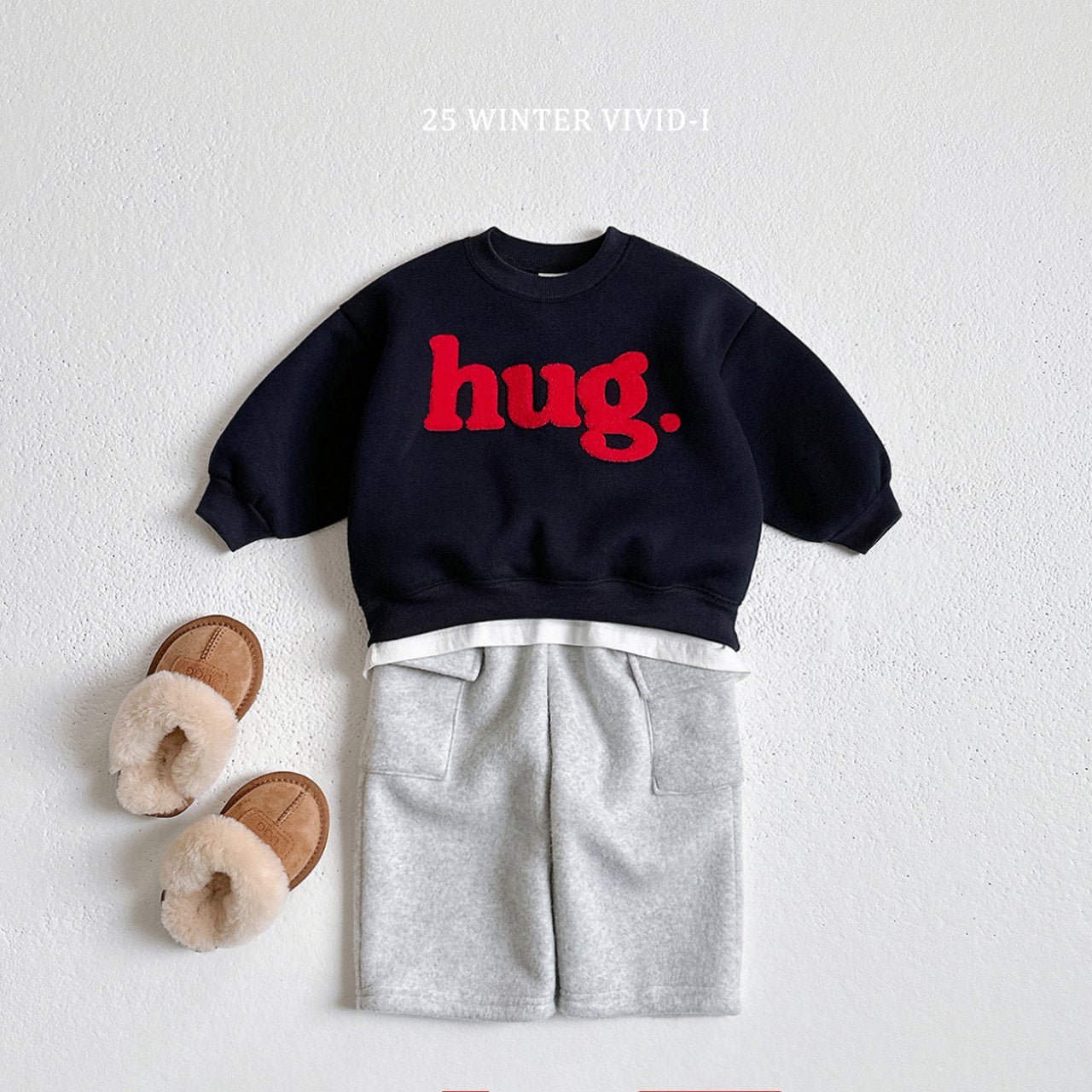 Hug boucle sweatshirt