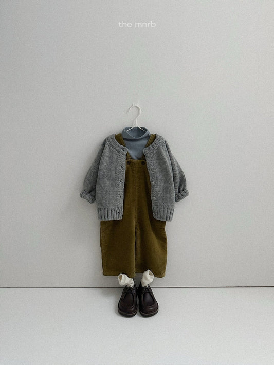 Olive overalls