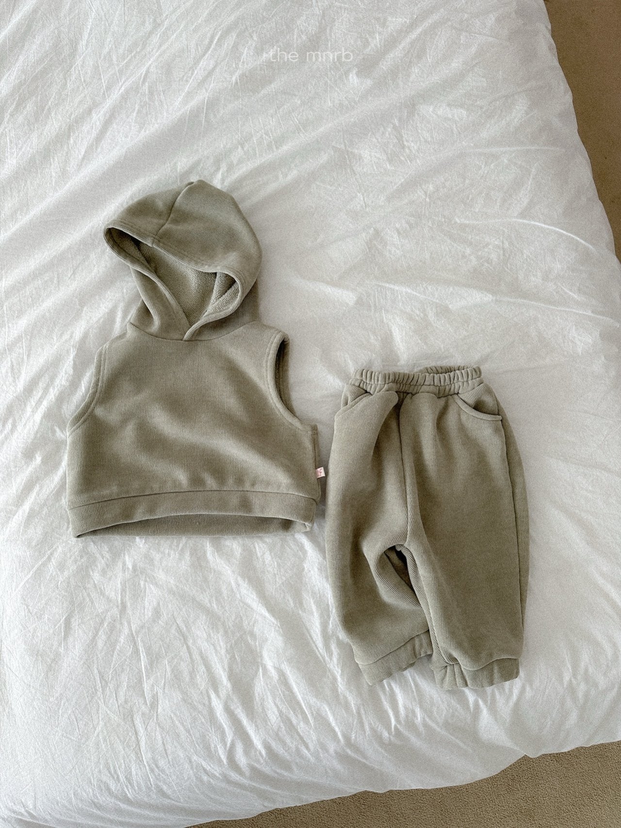 Snow hooded vest