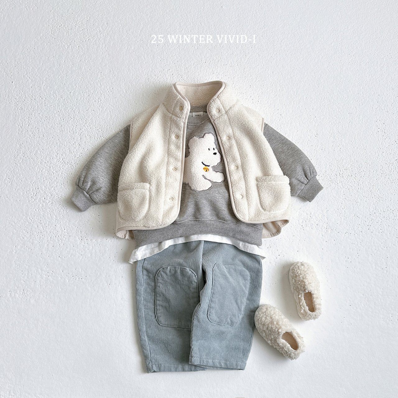 Animal boucle sweatshirt