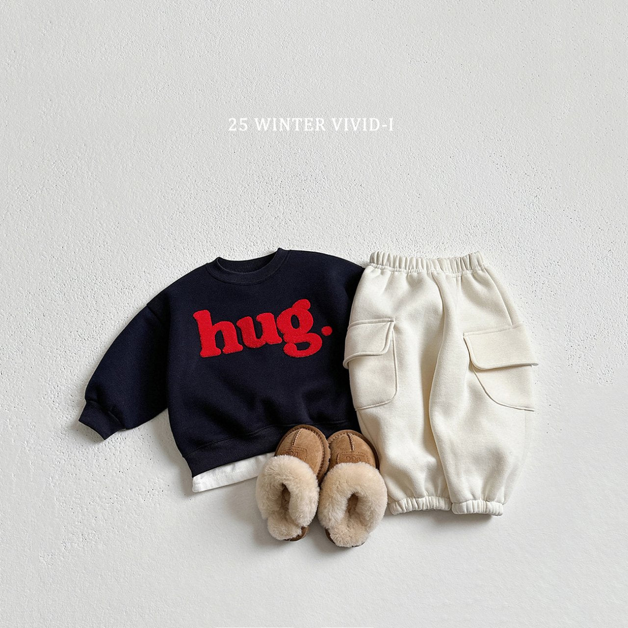 Hug boucle sweatshirt
