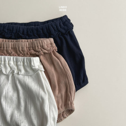 Rindo frill eyelet bloomers