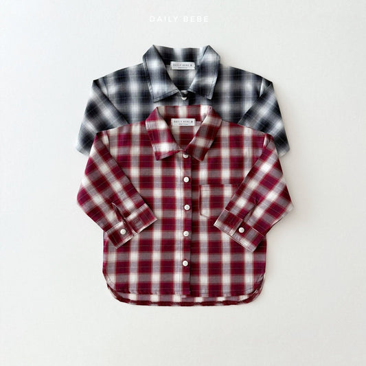 Autumn check shirt