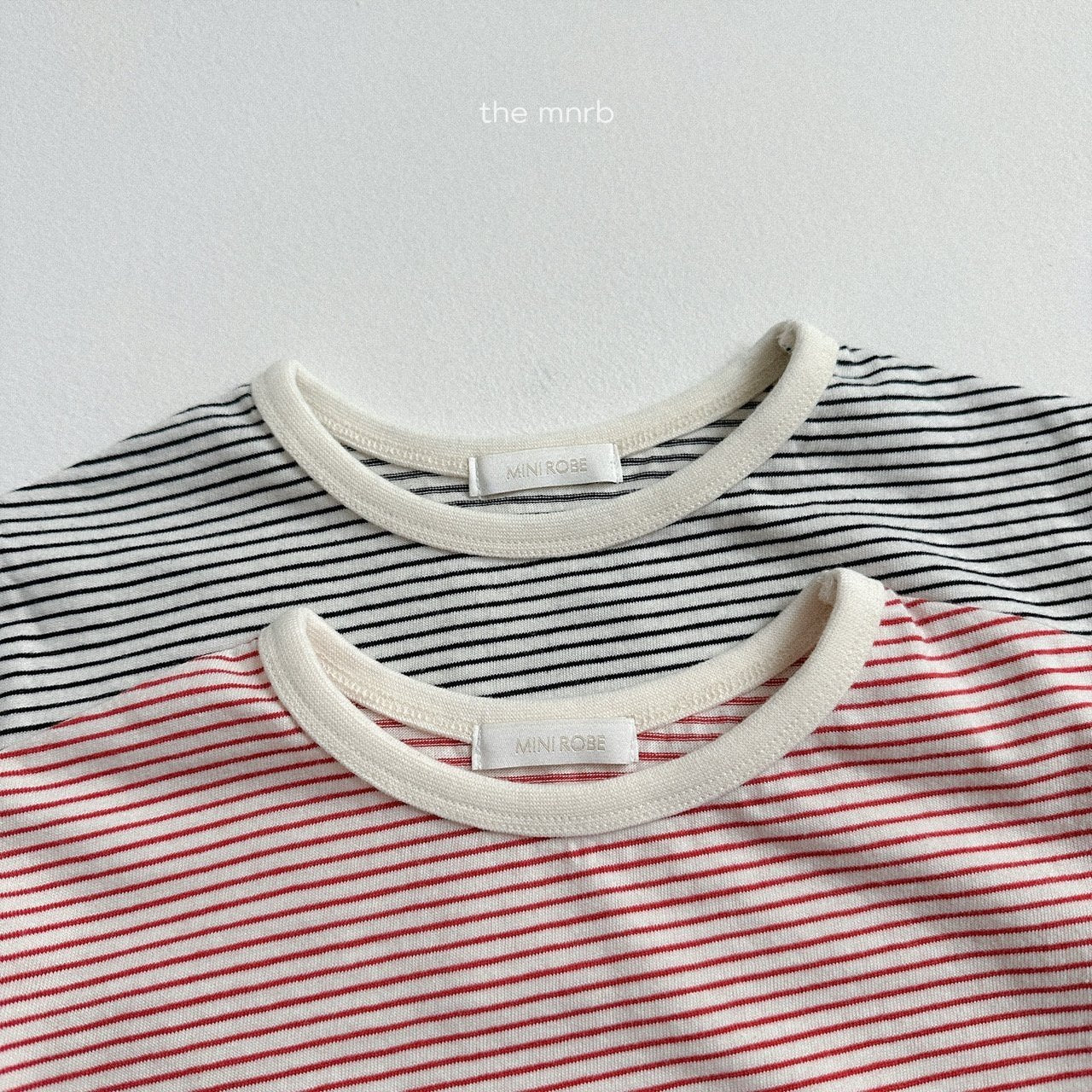 Cocoa striped top