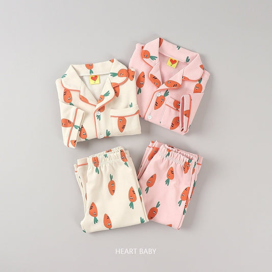 Carrot pajama set