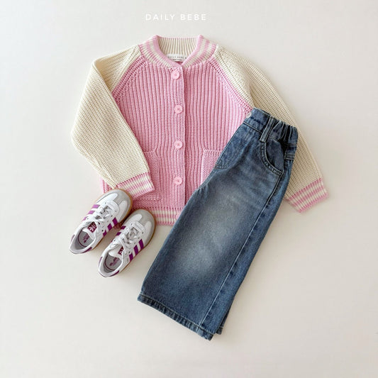 Varsity cardigan