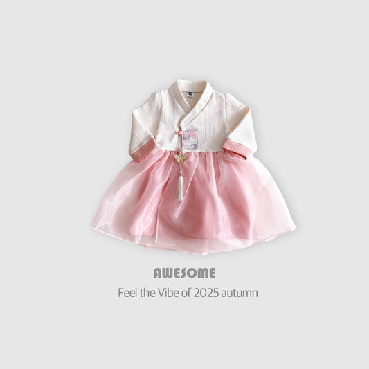 Embroidered hanbok