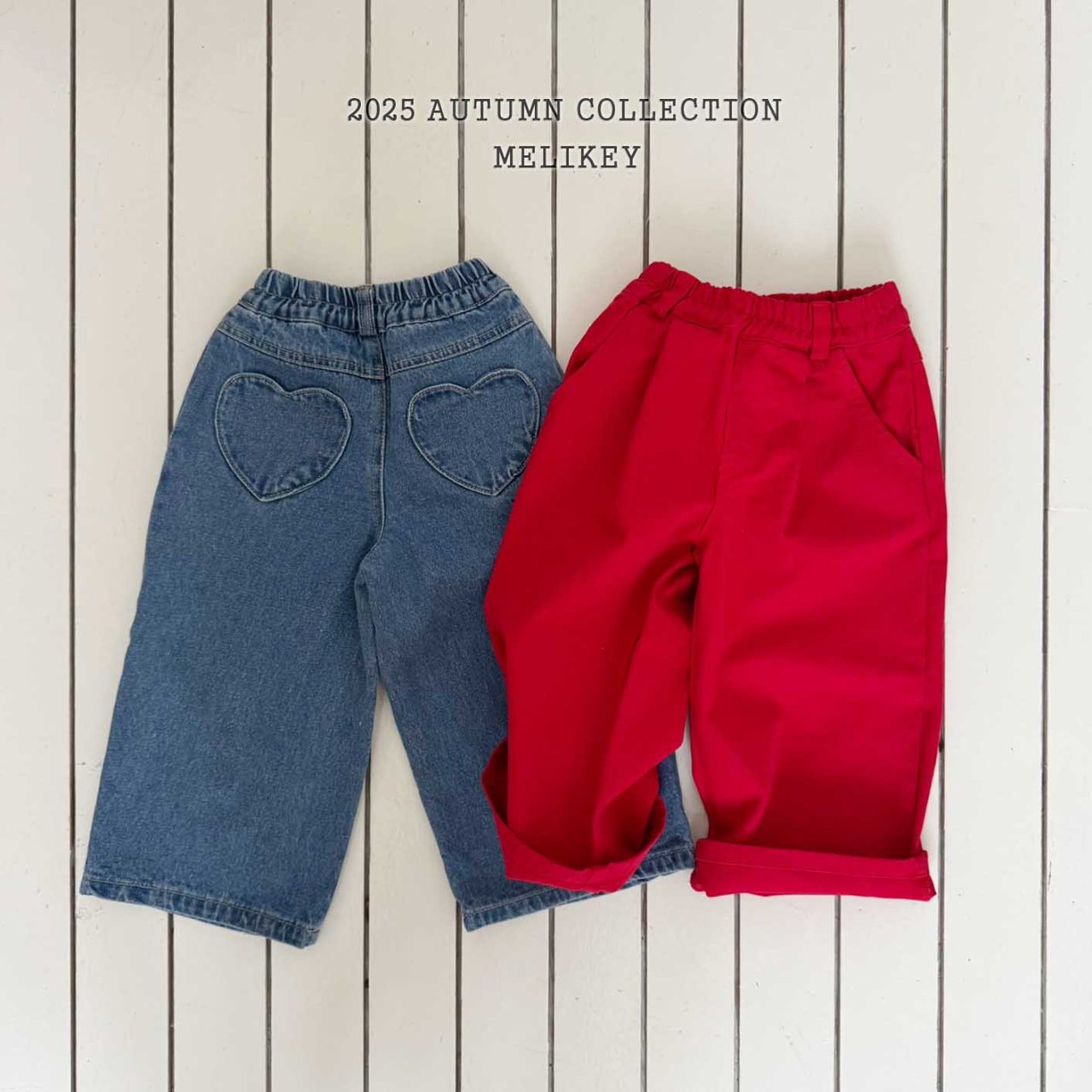 Heart wide pants