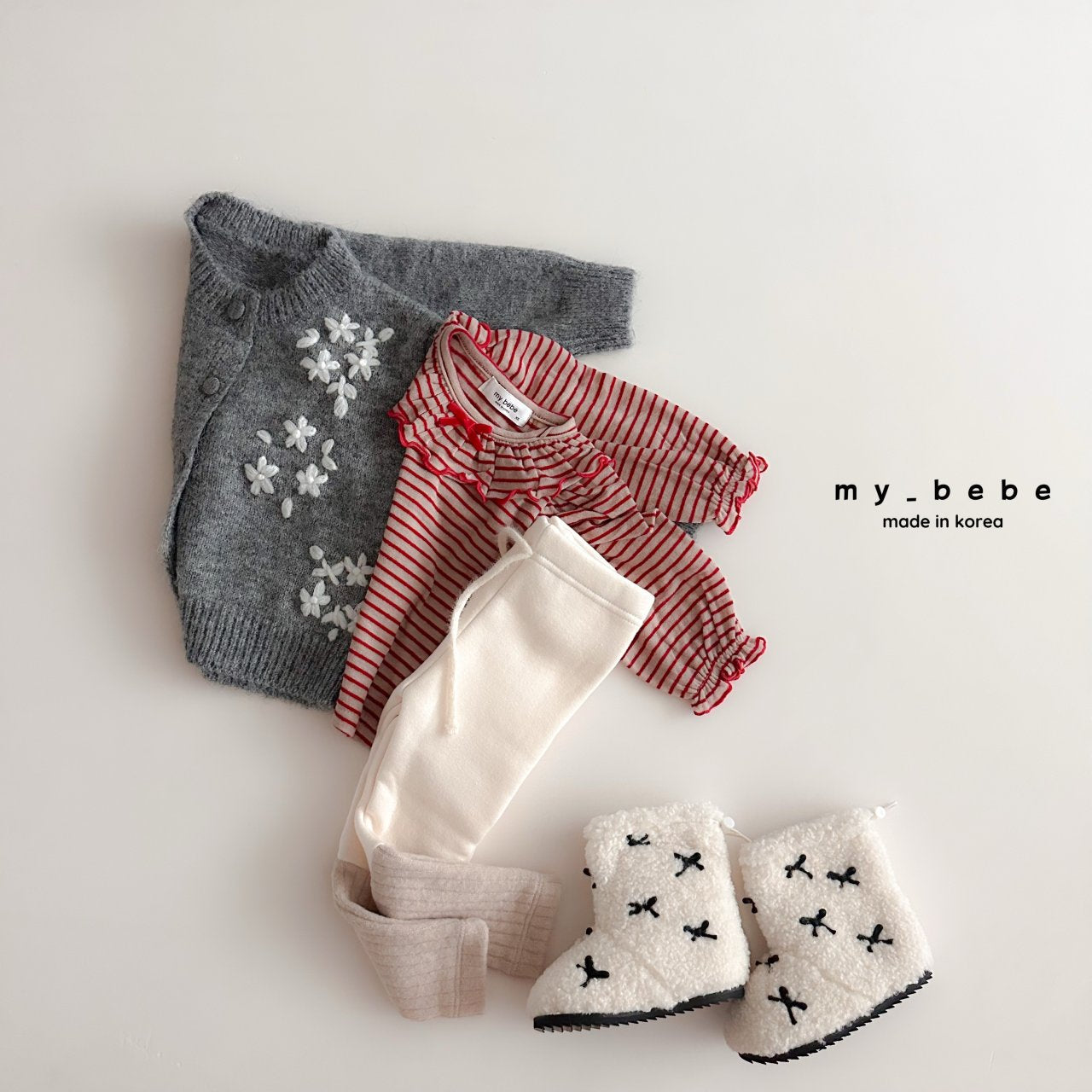 Mary wool frill top