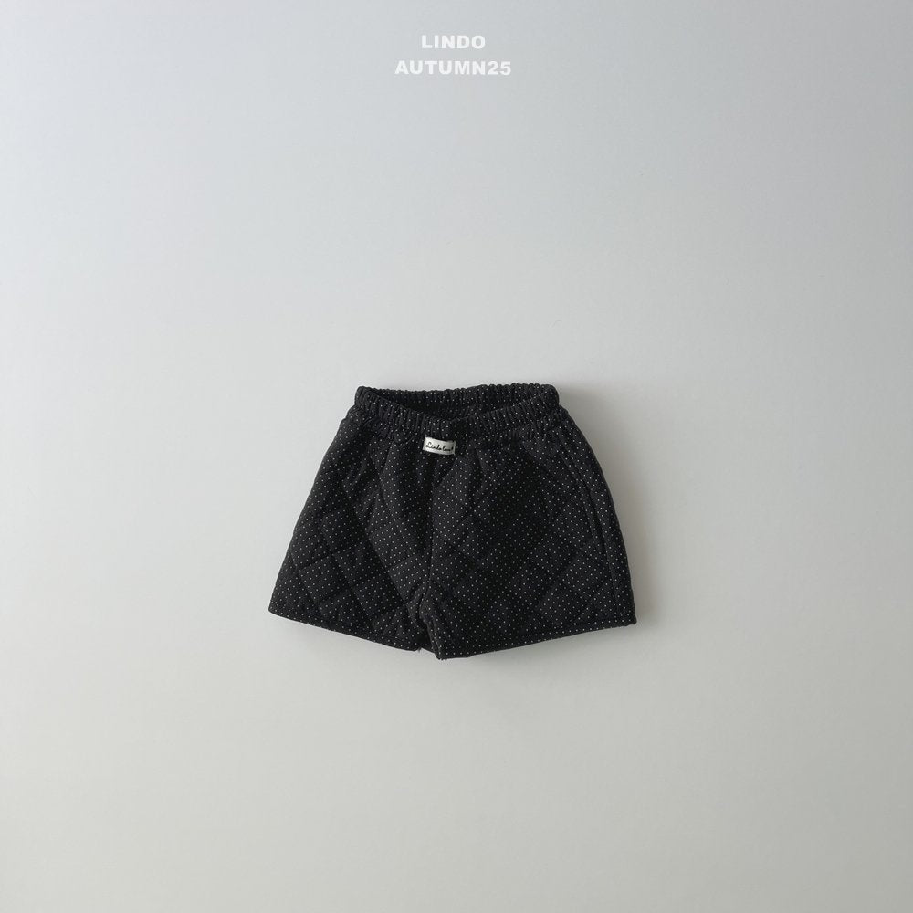 Hidden quilted shorts