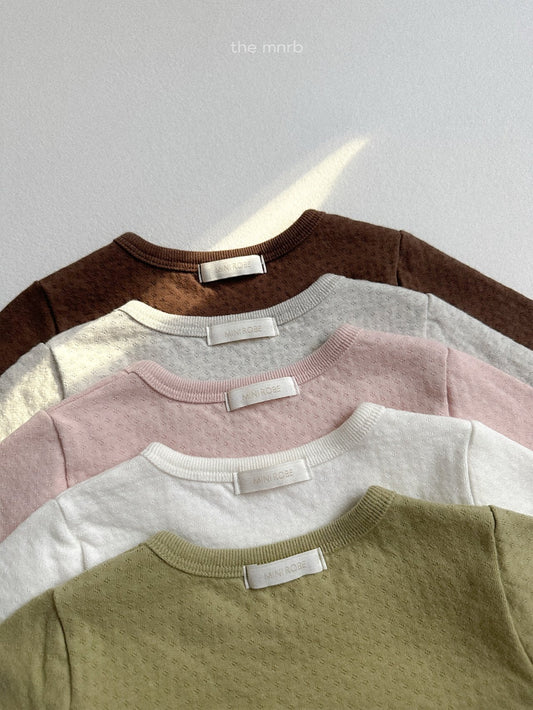 Cottage round neck top