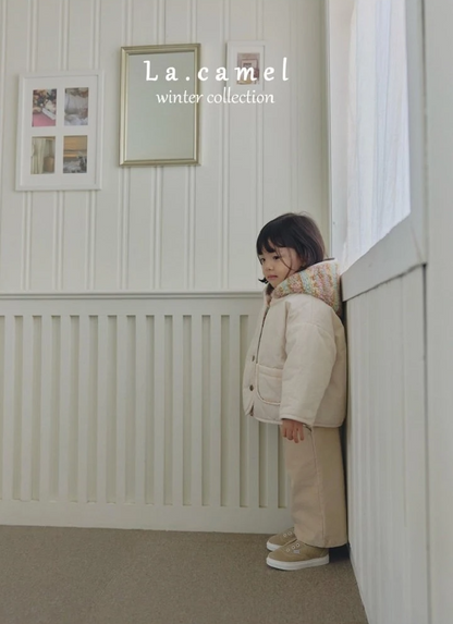 Corduroy stretch pants