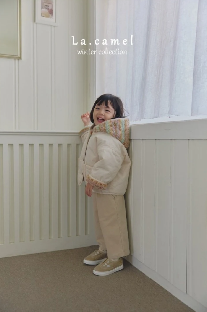 Corduroy stretch pants