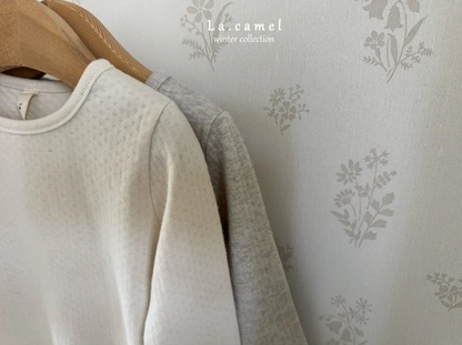 Cottage double layer eyelet suit