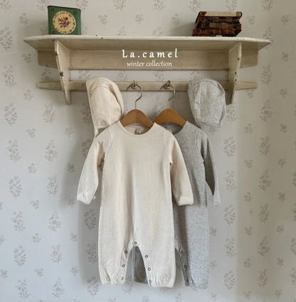 Cottage double layer eyelet suit