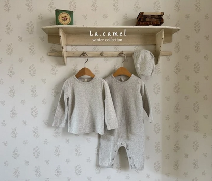 Cottage double layer eyelet suit