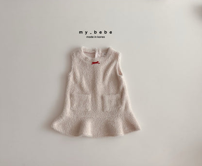 Bubble tweed dress