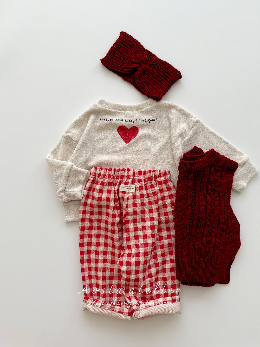 Simple knit vest