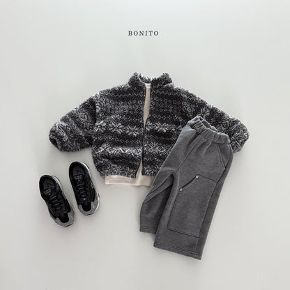 Snowflake double zip-up