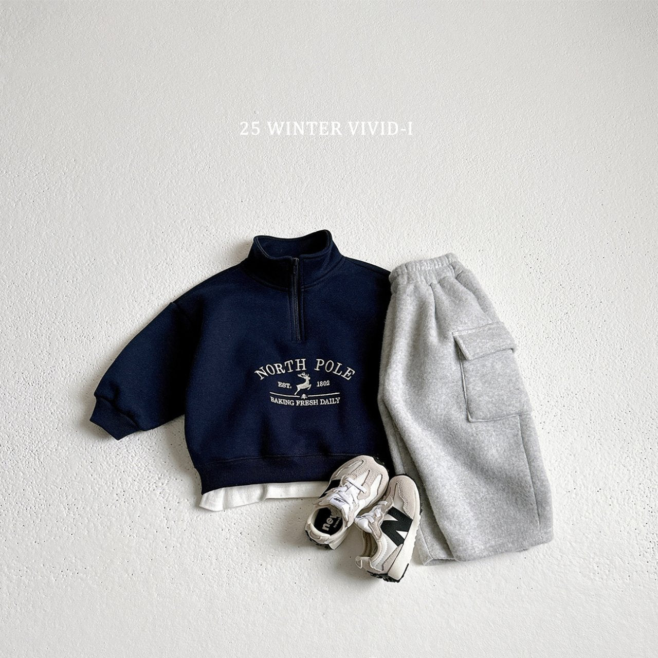 North pole anorak sweatshirt