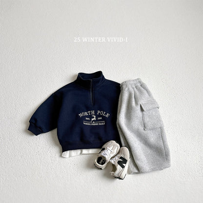 North pole anorak sweatshirt