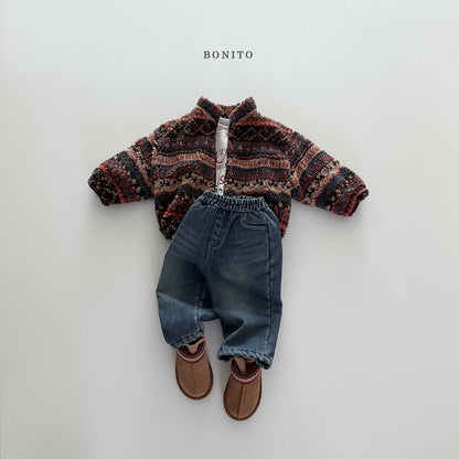 Nordic dumble zip-up