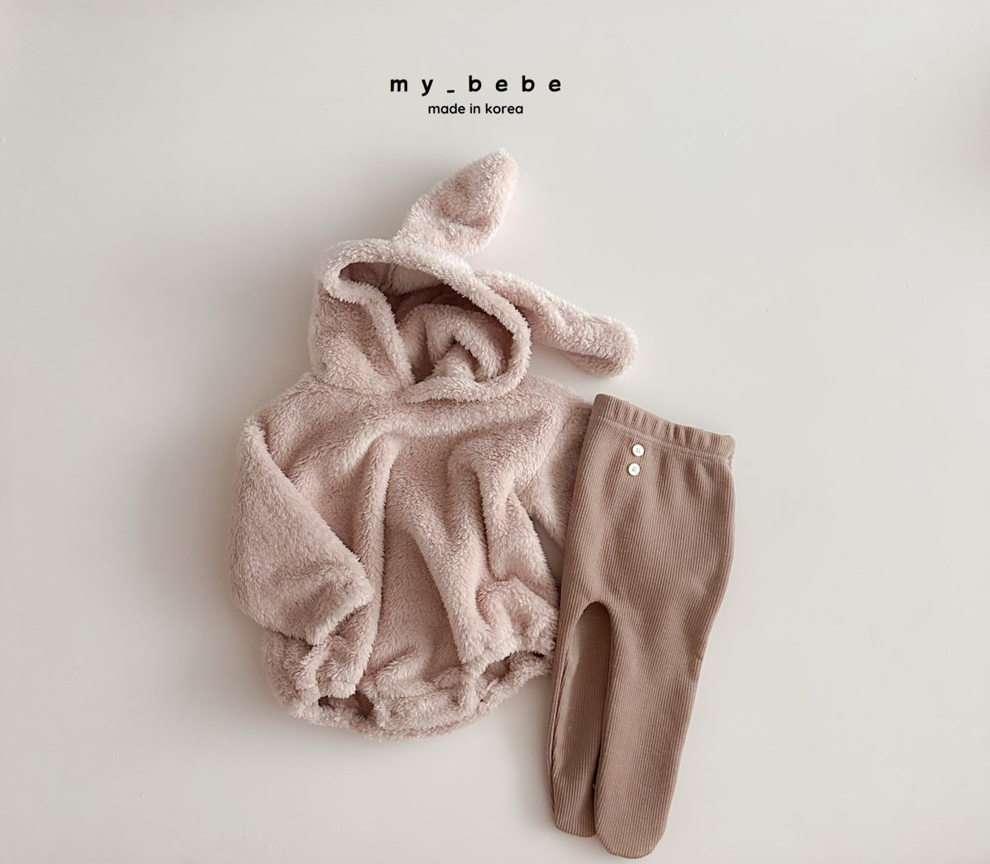 Rabbit boa fur suit