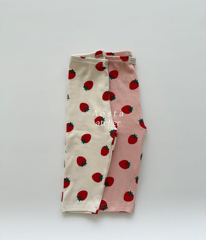 Strawberry leggings